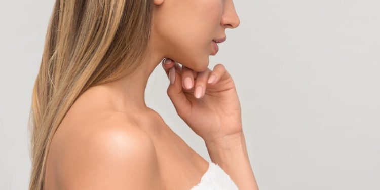 woman wearing white towel